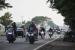Pemudik motor melintas di jalan Pamanukan, Jawa Barat, Rabu (19/4/2023). Kemantapan jalan nasional Capai 94,2 persen.