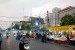 Suasana menjelang magrib. Pedagang takjil mulai berjualan sepanjang Jalan Sabang, Menteng, Jakarta Pusat, Rabu (8/5).  F