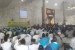 Ratusan calon jamaah haji asal Kabupaten Bandung Tengah mengikuti pembekalan manasik haji di Masjid Al-Fathu, Selasa (2/7). 