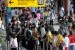 Airline passengers at Soekarno Hatta International Airport, Tangerang, Banten. (illustration)   