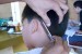 anak laki laki yang sedang potong rambut di Pangkas rambut  (ilustrasi).