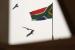 Bendera Afrika Selatan. 