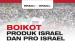 Boikot produk Israel dan pro-Israel. masyarakat yang melakukan boikot diimbau untuk menggunakan daftar produk terafiliasi Israel dari sumber yang jelas sebagai rujukan untuk menjalankan Irsyadat MUI.
