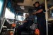 Cek Kelayakan Bus Mudik: Petugas Dinas Perhubungan memeriksa kondisi salah satu bus angkutan Lebaran 2015 di Terminal Kampung Rambutan, Jakarta, Rabu (8/7).