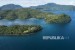Foto udara pulau Weh, Sabang