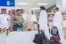 Gelombang ketiga keluarga korban penyerangan masjid Christchurch, Selandia Baru tiba di Bandara Internasional King Abdulaziz di Jeddah, Ahad (4/8). 