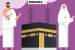 Ilustrasi jamaah haji. Penerbangan Haji Pertama dari Dubai Berangkat pada 30 Juni
