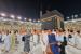 Jamaah haji Indonesia gelombang pertama mulai melaksanakan umrah di Masjidil Haram, Makkah, Senin (13/6).