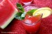 Jus semangka mudah dibuat dan menyegarkan untuk berbuka puasa.