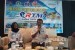 Ketua DPD ASITA NTB Dewantoro Umbu Joka (kanan) dan Sekjen Agustine Sasongko jumpa pers tentang Rinjani Travel Mart II yang akan digelar pada 28-30 April 2017 di Lombok.