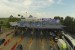Suasana gerbang tol Cikampek, Kamis (24/7), foto diambil pada pukul 10 pagi. (foto : Republika.co.id)