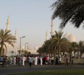 Masjid Agung Sheikh Zayed (SZGMC) Abu Dhabi, UEA.