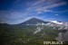 Gunung Rinjani dilihat dari Bukit Pergasingan, Sembalun, Lombok.   (Republika/ Wihdan Hidayat)