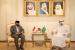 Menteri Agama (Menag) Yaqut Cholil Qoumas saat bertemu dengan Menteri Haji dan Umrah Arab Saudi H.E Taufig F. Alrabiah di Makkah, Senin (22/11).