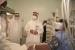 Menteri Kesehatan Arab Saudi Fahad Al Jalajel (tengah) memeriksa beberapa fasilitas kesehatan di Klaster Kesehatan Makkah, Rabu (1/6/2022). Menkes Arab Saudi Periksa Kesiapan Layanan Kesehatan Jamaah Haji