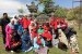 Muslimah Denpasar yang tergabung dalam Persatuan Istri Karyawan Telkomsel (Periskasel) Bali Nusa Tenggara, Hijabers Mom Community (HMC) Bali, dan Muslimat NU Bali berbagi sembilan bahan pokok (sembako) kepada ratusan pemulung