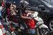 Pemudik motor melintas di Jalan Raya Puncak arah Jakarta, Gadog, Ciawi, Kabupaten Bogor, Jawa Barat. MTI mengusulkan pemerintah untuk melarang masyarakat mudik pakai motor.
