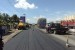 Perbaikan jalan Pantura di kilometer 193,600 di Pejagan, kecamatan Tanjung, Brebes, Selasa (16/7).