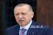  Presiden Turki Recep Tayyip Erdogan berbicara kepada media setelah salat Jumat, di Istanbul, Jumat, 20 Agustus 2021. Uni Eropa harus membantu warga Afghanistan baik di dalam Afghanistan maupun di negara-negara tetangga untuk menghindari gelombang migrasi baru, kata Erdogan kepada Kyriakos Yunani. 