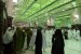 Ratusan ribu umat Islam di seluruh dunia menjalani Sa'i selepas Shalat Isya di Masjidil Haram, Makkah, Arab Saudi, Senin (29/9) .(Republika/Zaky Alhamzah)