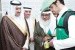 REVIVING TRADITION: Madinah Gov. Prince Faisal bin Salman looks on as coffee is served using the Siqaya method.