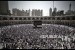 Ribuan jamaah bertawaf di sekeliling Ka'bah, Senin (28/8)