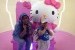 Salah satu pengunjung yang ada di wahana Hello Kitty Adventure, Dufan