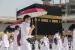 Kemenkes Saudi Bersyukur Lancarnya Penyelenggaraan Haji. Foto: Sebuah foto selebaran yang disediakan oleh Kementerian Media Saudi menunjukkan para jamaah haji berdoa selama Tawaf Al-Ifadah selama ritual simbolis 