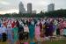 Suasana Idul Fitri di Rizak Park Manila, Filipina