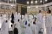 Suasana jamaah yang sedang umroh di Masjidil Haram, Makkah, Arab Saudi, Rabu (1/6/2022). 