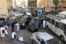  Suasana kota Makkah yang dikepung kemacetan lalu lintas pada Hari Raya Idul Adha, Jumat (1/9).