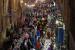 Suasana buka puasa puasa bersama di Mesir. Jamuan Iftar Massal di Mesir Disajikan di Meja Terpanjang