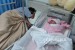 Sukiati (43) ibu yang melahirkan puterinya di ruas Tol Cipali KM 82, hari ini diperbolehkan pulang dari RS Siloam Purwakarta, Senin (3/7). 