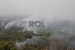 Tim Kementerian Lingkungan Hidup melakukan pantauan udara untuk melihat titik api di wilayah Cengal, Ogan Komering Ilir, Sumatera Selatan, Jumat (6/11). Republika/Edwin Dwi Putranto