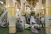 Umat Islam beribadah di area saf Raudhatun Jannah/Raudhah (Taman Surga) di Masjid Nabawi, Madinah, Arab Saudi, Senin (6/5/2019). Kunjungan Jamaah ke Raudhah Dibatasi Hanya 10 Menit