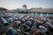 Umat Islam melaksanakan ibadah shalat Idul Fitri 1443 H. Ilustrasi