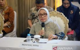 Menteri PPPA minta masyarakat jangan hakimi perempuan korban kekerasan.
