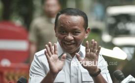 Menteri Energi dan Sumber Daya Mineral (ESDM) yang juga Ketum Partai Golkar Bahlil Lahadalia 