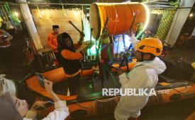 Ilustrasi semarak malam takbiran.