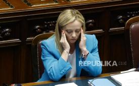 Perdana Menteri (PM) Italia Giorgia Meloni.
