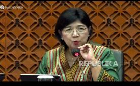 Screenshot of Bank Indonesia (BI) Senior Deputy Governor Destry Damayanti.