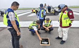 Kemenhub pastikan penerbangan Kualanamu normal pasca erupsi Sinabung.