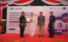Anggota DPR: Event harus berakar pada nilai kemanusiaan berkelanjutan.