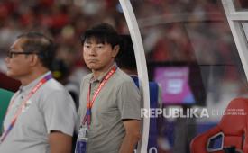 Indonesian national team coach Shin Tae Yong.