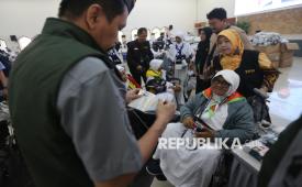 Calon jamaah haji (Ilustrasi).