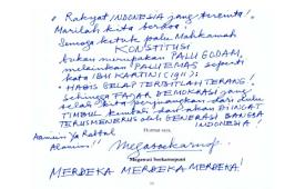 Hasto Sebut Megawati Ajukan jadi Amicus Curiae bukan Sebagai Ketum PDIP