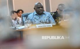 Menteri HAM Natalius Pigai.