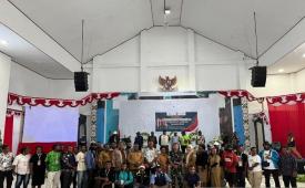 Kodim 1702/Jayawijaya dukung suksesnya Kopdes Merah Putih di Mamteng.