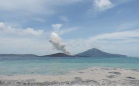Luas Anak Krakatau capai 341,5 Ha, lampaui ukuran sebelum kolaps.