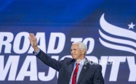 Mantan Wakil Presiden Amerika Mike Pence.